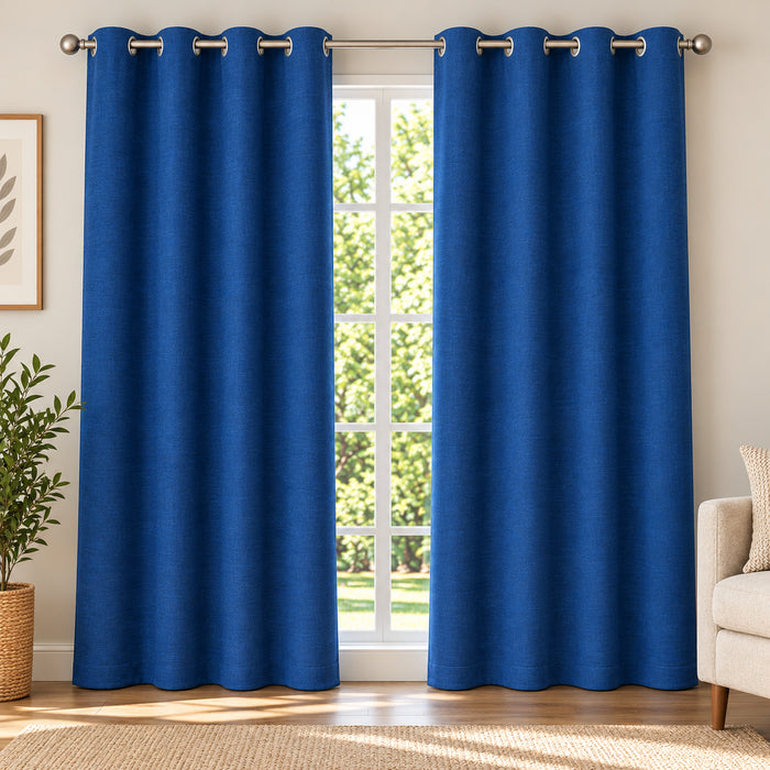 Thermal Room Darkening Curtain, Assorted, 54-in x 84-in.