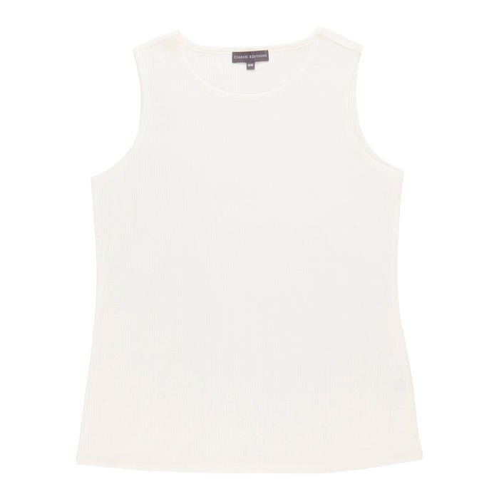 Classic Editions Women's Sleeveless High Neck Tank Top