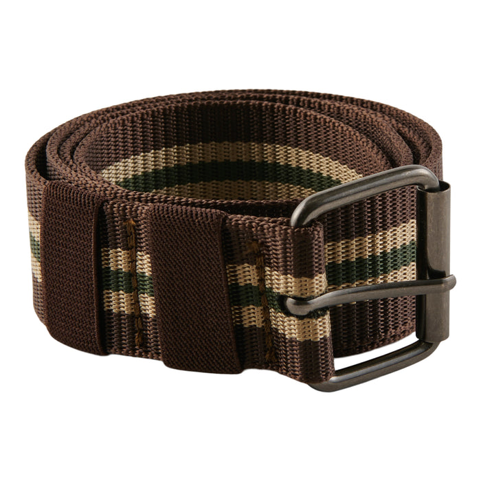 Men's Striped Canvas Belt