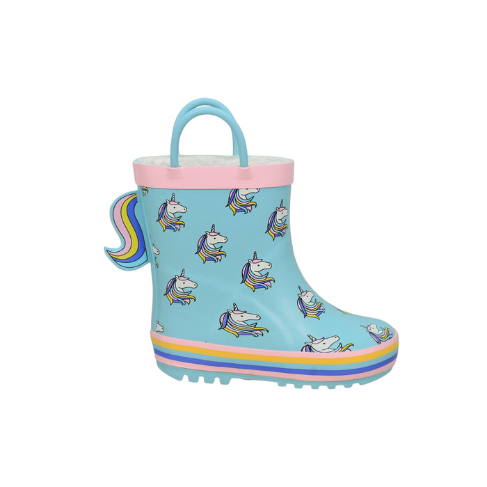 Bottes de pluie doublées 3D MONKEY BARS pour petites filles