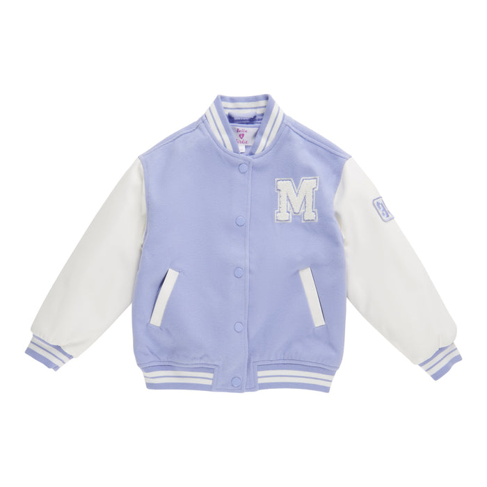 Veste de type universitaire imprimée BELLA & BIRDIE pour filles