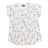 lily morgan Women's Printed Pleated Top