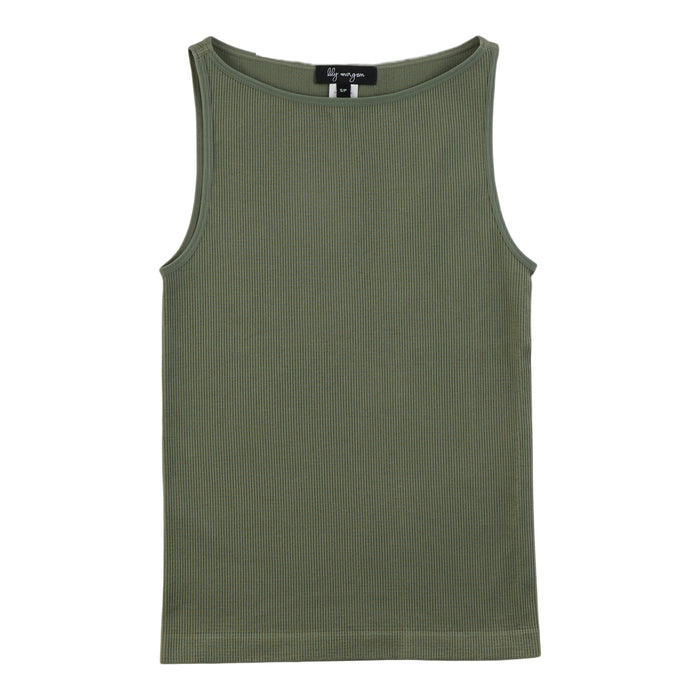 Camisole côtelée sans couture lily morgan pour femmes