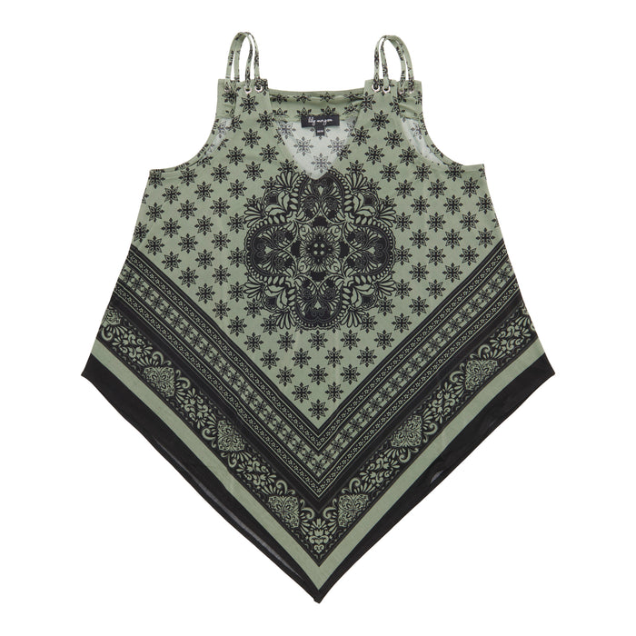 Camisole mouchoir imprimée lily morgan pour femmes