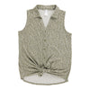 Women's Printed Collared Camisole