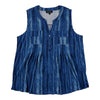 lily morgan Women's Plus Printed Sleeveless Top