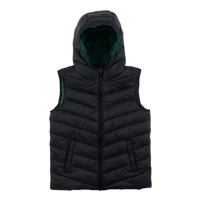 SURVIVAL GEAR Boys' Hooded Puffer Vest