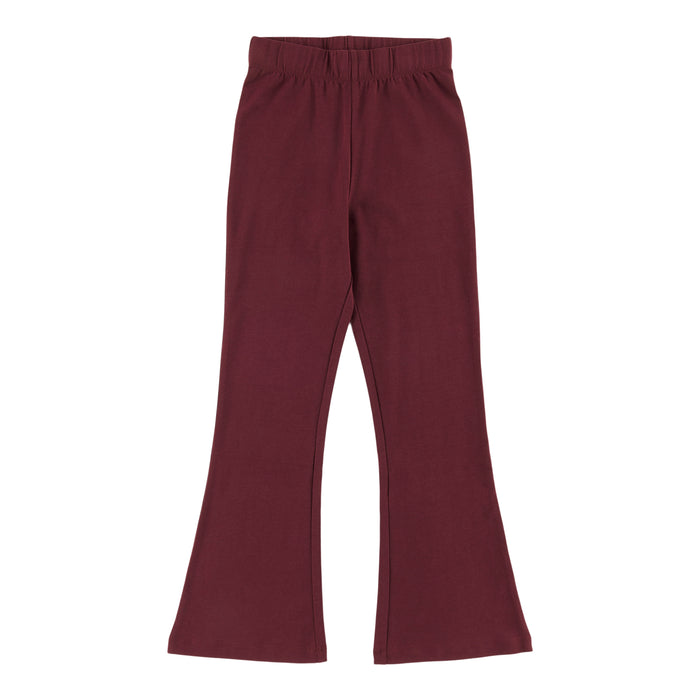 Legging à jambe évasée de couleur unie Inspiration automnale MONKEY BARS pour toutes-petites