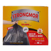 Strongmor Regular Black Garbage Bags, 74-L, 12-Pack