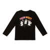 T-shirt imprimé à manches longues de fantaisie pour toutes-petites
