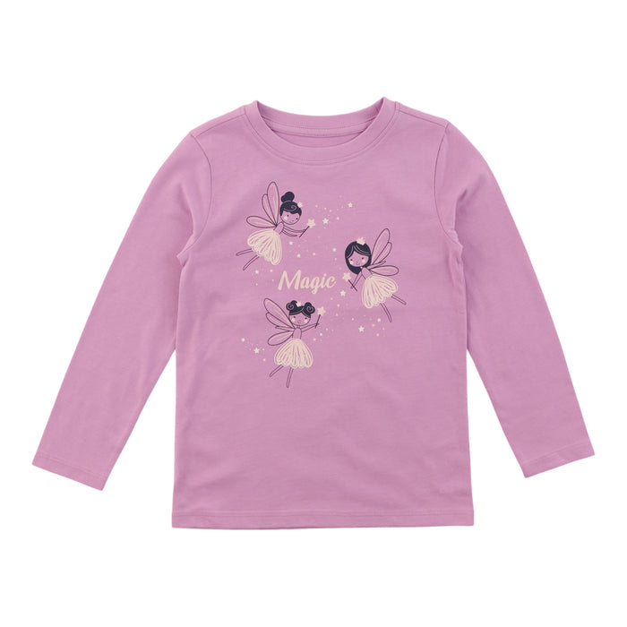 T-shirt imprimé à manches longues Inspiration automnale MONKEY BARS pour toutes-petites