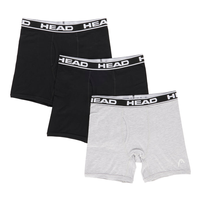 Caleçons boxeurs en coton Head pour hommes, emb. de 3