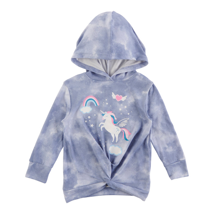 MONKEY BARS Toddler Girls' Autumn Flair Hacchi Printed Long Sleeve Top