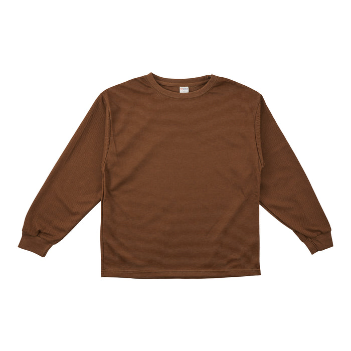 Men's Waffle Long Sleeve Sleep Top