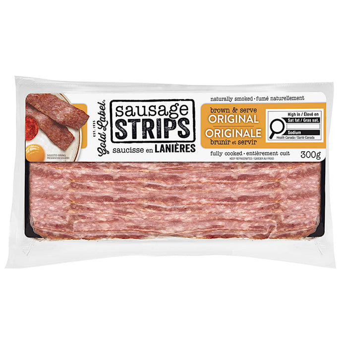 Gold Label Original Sausage Strips, 300 g