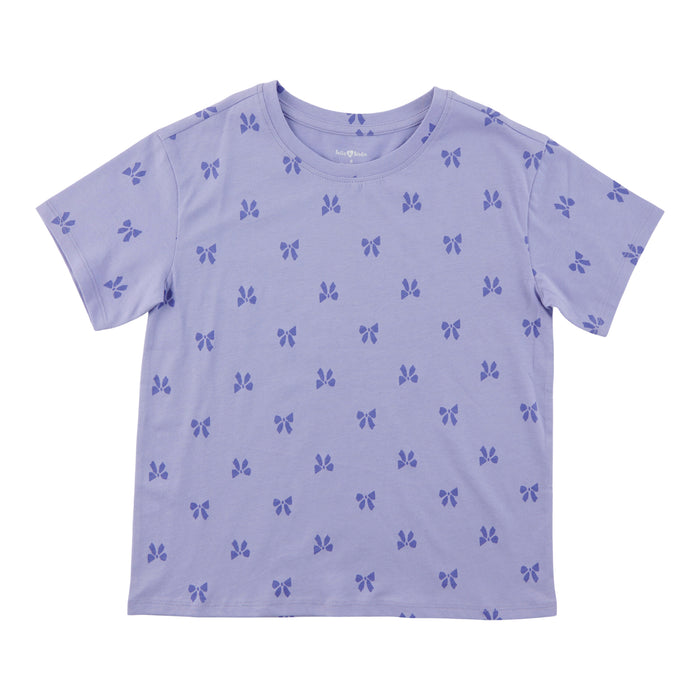 BELLA & BIRDIE Girls' Autumn Flair Printed Short Sleeve T-Shirt