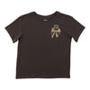 BELLA & BIRDIE Girls' Autumn Flair Crest Print Short Sleeve T-Shirt