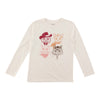 T-shirt imprimé à manches longues Inspiration automnale BELLA & BIRDIE pour filles