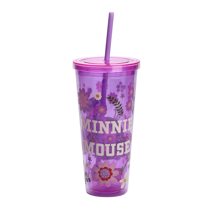 Minnie Mouse Tumbler With Straw, 710-ml.