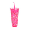 Barbie Tumbler With Straw, 710-ml.