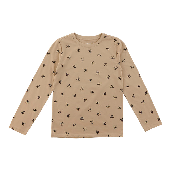 BELLA & BIRDIE Girls' Autumn Flair Printed Long Sleeve T-Shirt