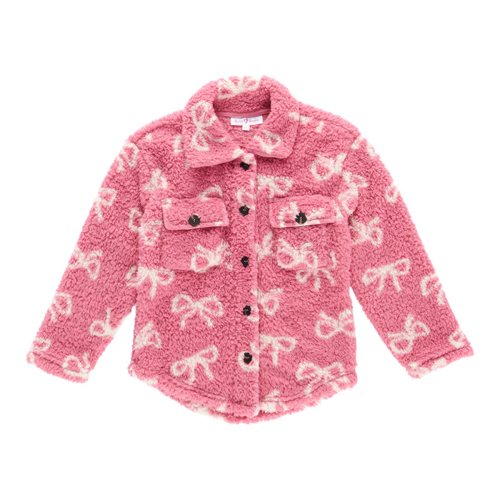 Surchemise en sherpa Inspiration automnale BELLA & BIRDIE pour filles