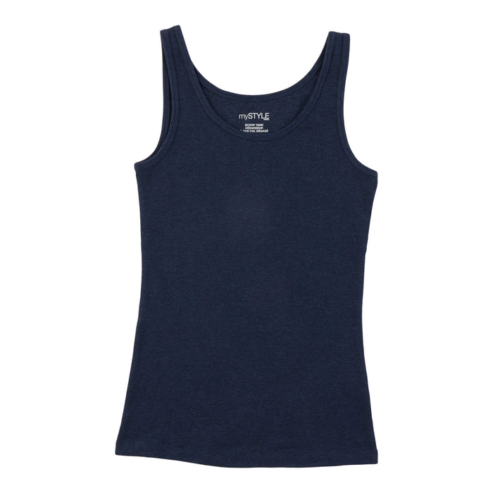 mySTYLE Women's Scooped Tank Top