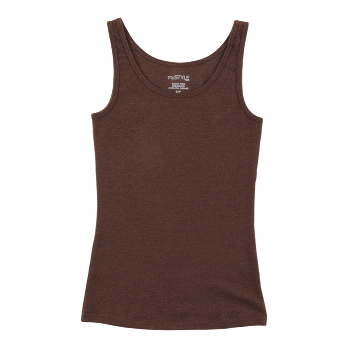 mySTYLE Women's Scooped Tank Top