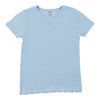 T-shirt côtelé à manches courtes avec détail de cœur Inspiration automnale BELLA & BIRDIE pour filles