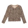 BELLA & BIRDIE Girls' Autumn Flair Lace Detail Ribbed Long Sleeve Top