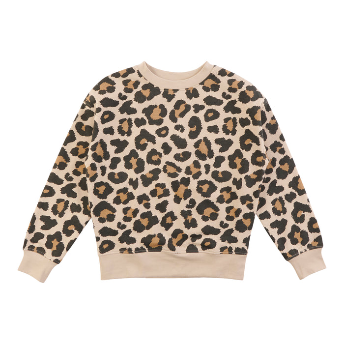 Haut imprimé à manches longues en molleton Inspiration automnale BELLA & BIRDIE pour filles