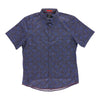 Chemise texturée à manches courtes pour hommes, assortiment