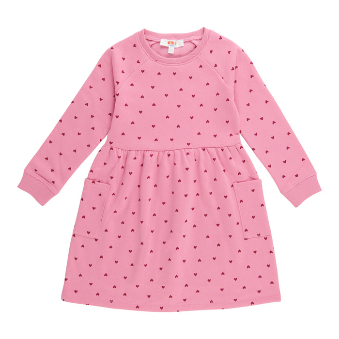 Robe en molleton à manches longues Inspiration automnale MONKEY BARS pour toutes-petites