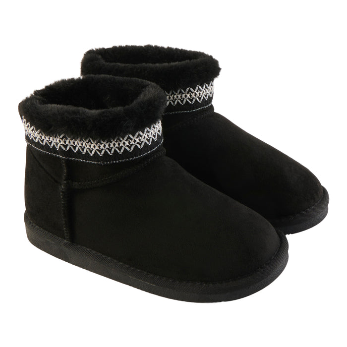 BELLA & BIRDIE Girls' Embroidered Yuggy Boots