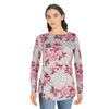 lily morgan Women's Floral Knit Top