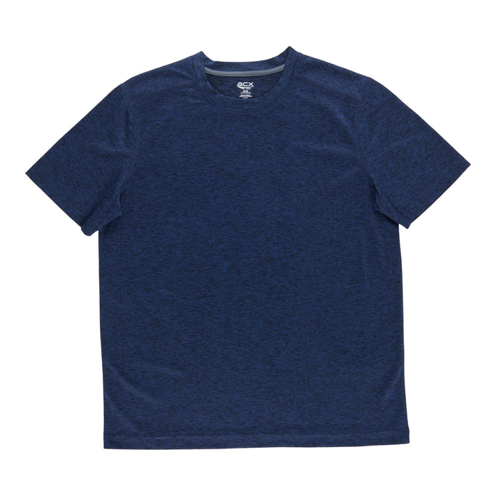 ACX Active Men's Short Sleeve Spacedye T-Shirt