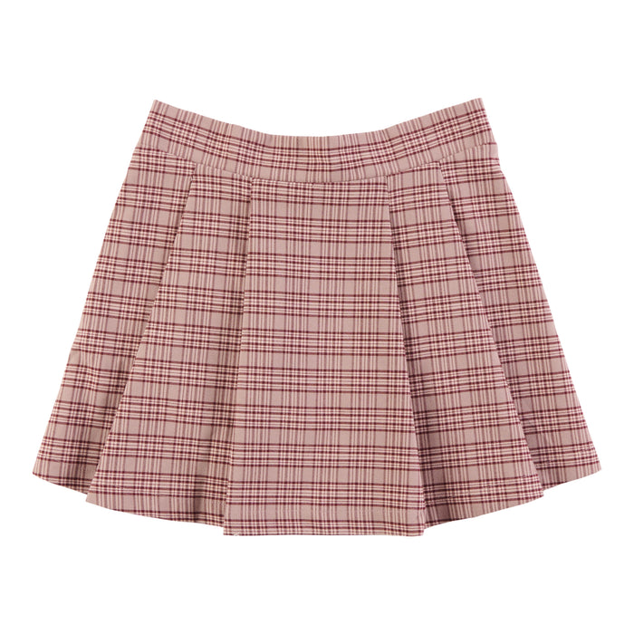 BELLA & BIRDIE Girls' Autumn Flair Pleated Skort