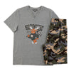 Mountain Ridge Men's Cotton Shorts PJ Set, 2-Piece