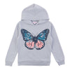 Chandail imprimé à capuchon en molleton à enfiler Inspiration automnale BELLA & BIRDIE pour filles