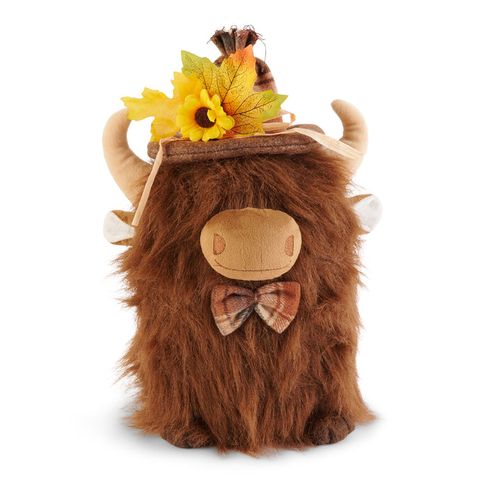 Vache Highland décorative pour dessus de table HomeStyles – 12 x 14 po