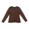 lily morgan Women's Button Front Peplum Cardigan