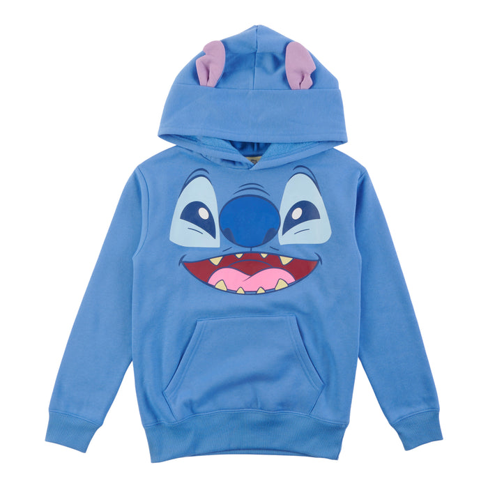 Girls' Licensed Stitch Printed Long Sleeve Hoodie
