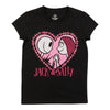 T-shirt imprimé à manches courtes de fantaisie sous licence pour filles