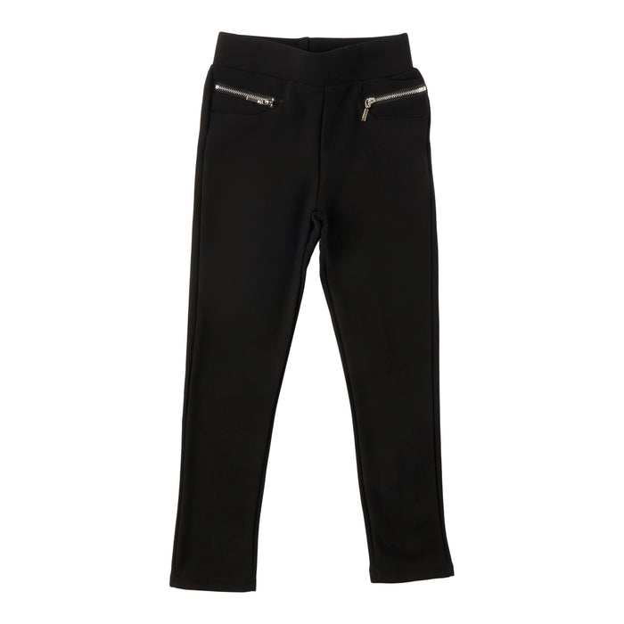 MONKEY BARS Toddler Girls' Autumn Flair Solid Scuba Pants