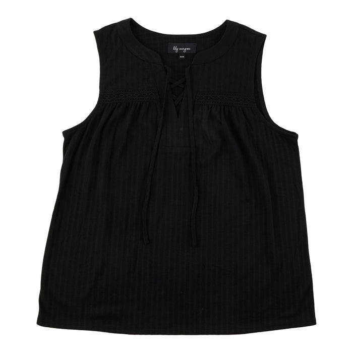 lily morgan Women's Camisole with Lace Trim Detail