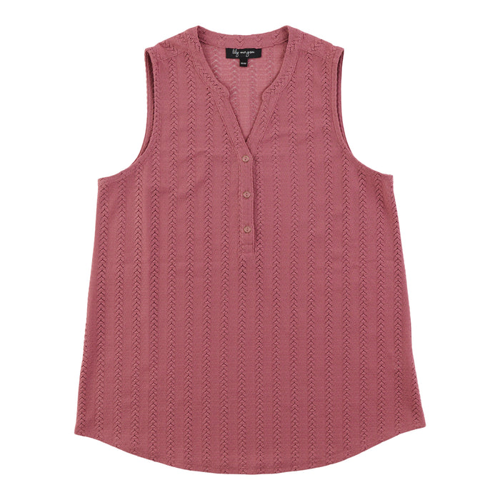 Camisole avec boutons à l'avant lily morgan pour femmes