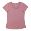 mySTYLE Women's Scooped Short Sleeve T-Shirt