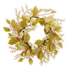 Eucalyptus Pumpkin Wreath, 20-in x 20-in.