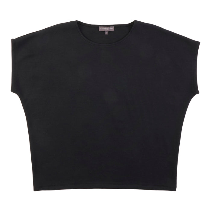 Classic Editions Women's Knit Drop Shoulder Top