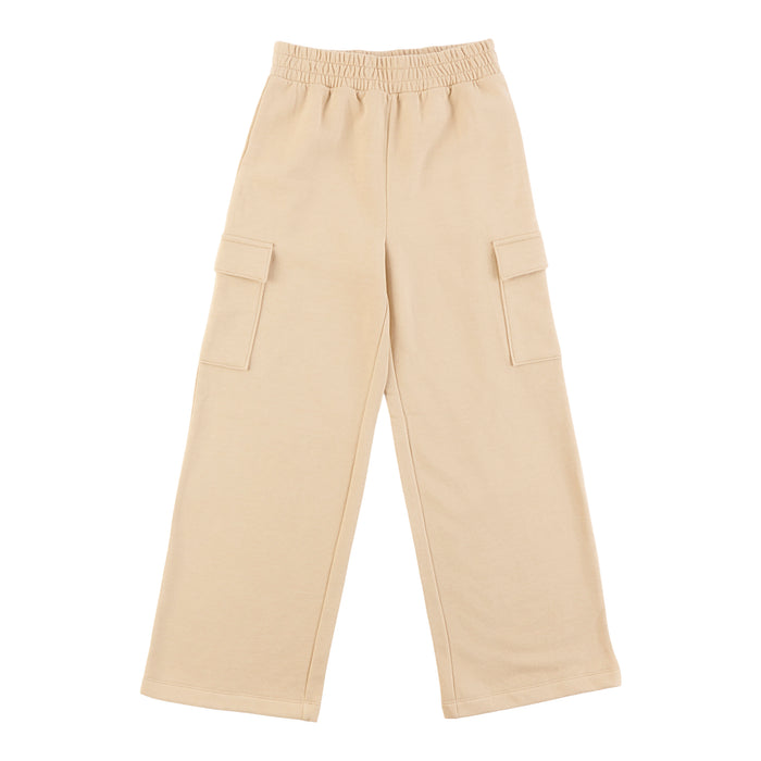 Pantalon d’aspect jogging à jambe large en molleton Inspiration automnale BELLA & BIRDIE pour filles